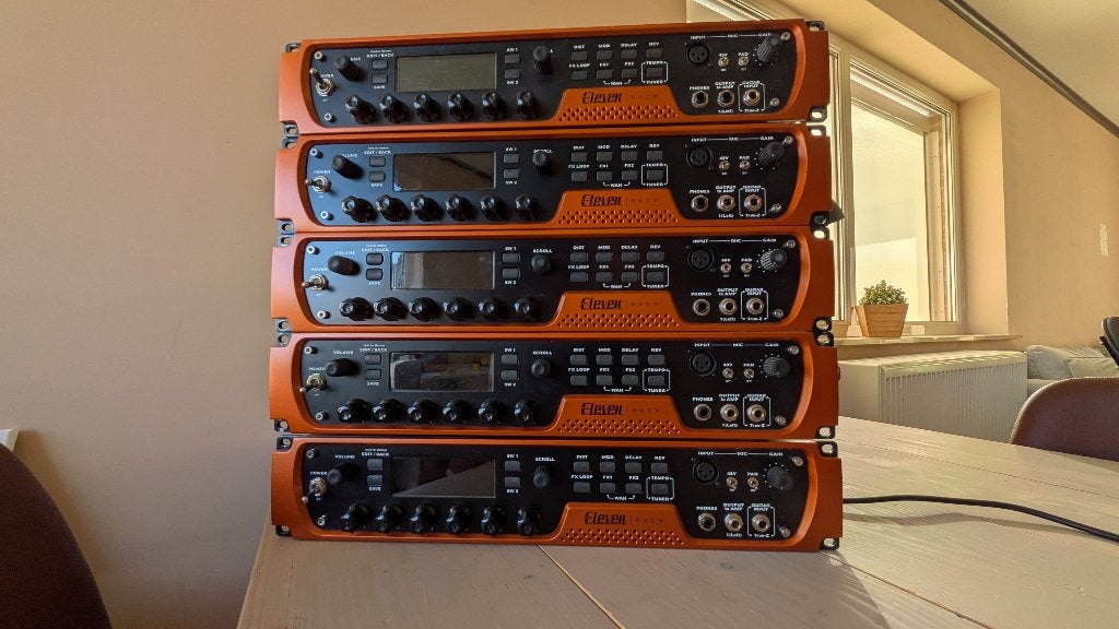 Avid Eleven Rack Gitaar Audio Processor/Interface, Ophalen of Verzenden, Zo goed als nieuw, Overige typen