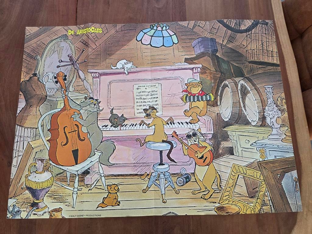The Aristocats poster, Ophalen