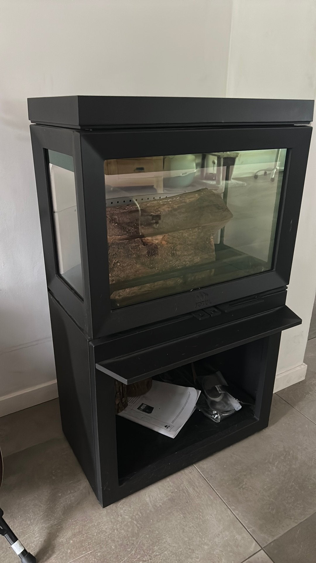 Nieuwe houtkachel, Huis en Inrichting, Ophalen, Vrijstaand, Hout, Nieuw