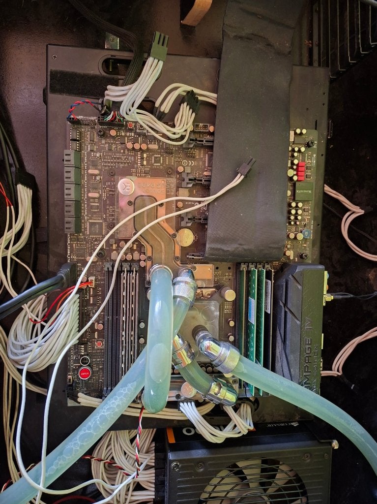 carte mère cpu ram et watercooling, Informatique & Logiciels, Enlèvement, Utilisé, Intel