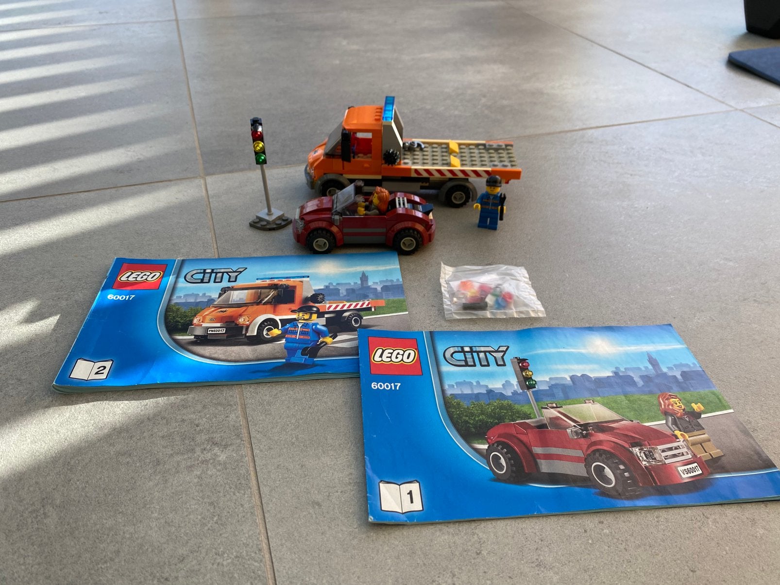 Lego city 60017, Ophalen, Zo goed als nieuw, Lego, City