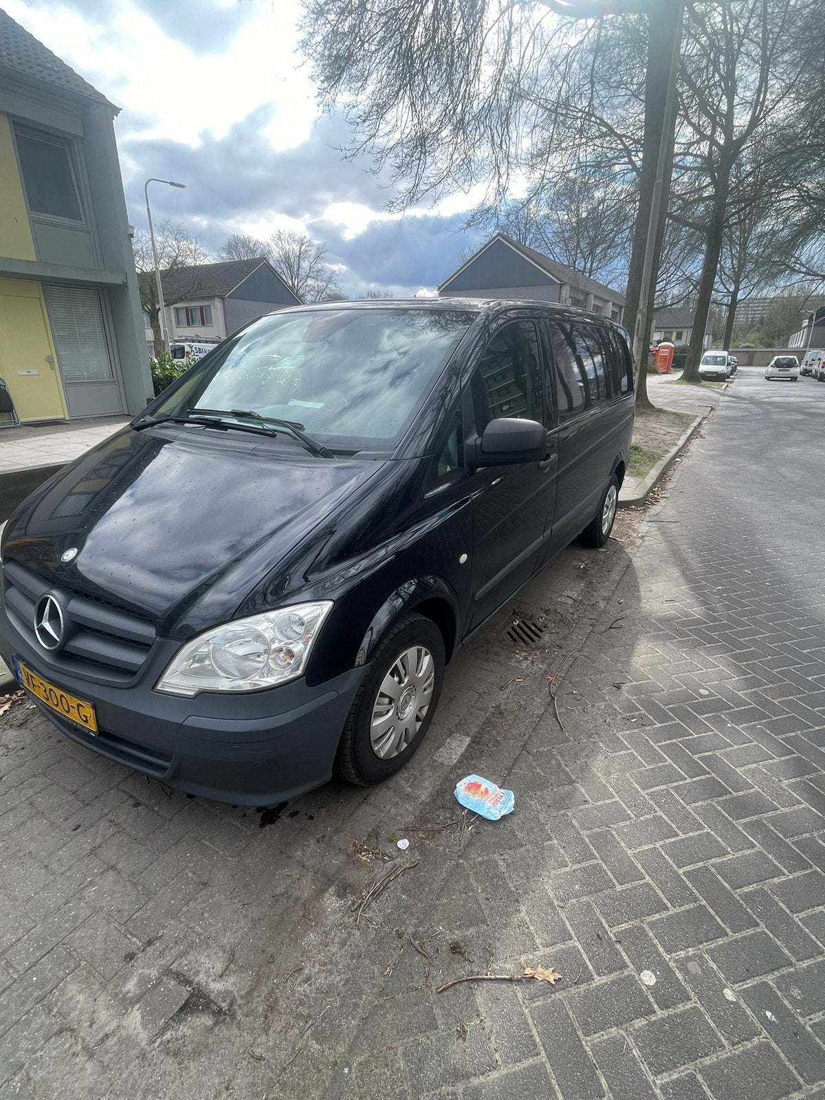 Mercedes vito 113cdi 2013, Autos, Achat, 4 portes, Boîte manuelle, Noir