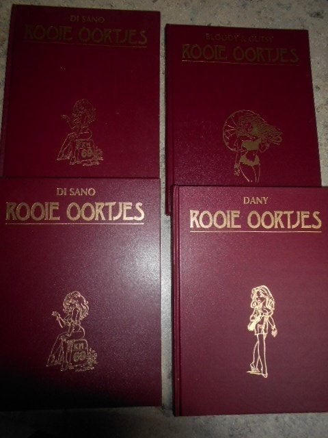 Boeken Rooie oortjes-Hardcover/ Per boek 10 €, Boeken, Stripverhalen, Meerdere stripboeken, Ophalen of Verzenden, Zo goed als nieuw