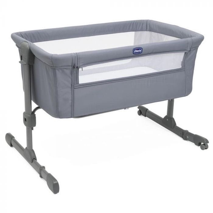 Grijze Chicco Next 2 Me Essential Co-sleeper, Ophalen, Zo goed als nieuw, Wieg