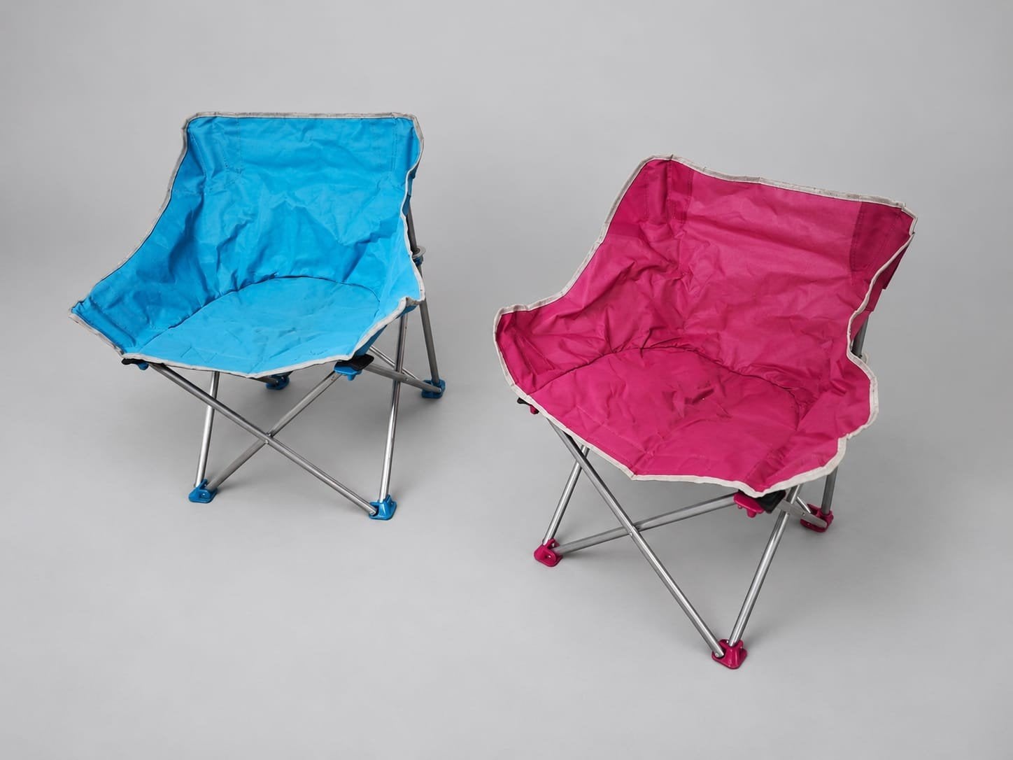 Ensemble de 2 chaises pliables., Caravanes & Camping, Enlèvement, Comme neuf