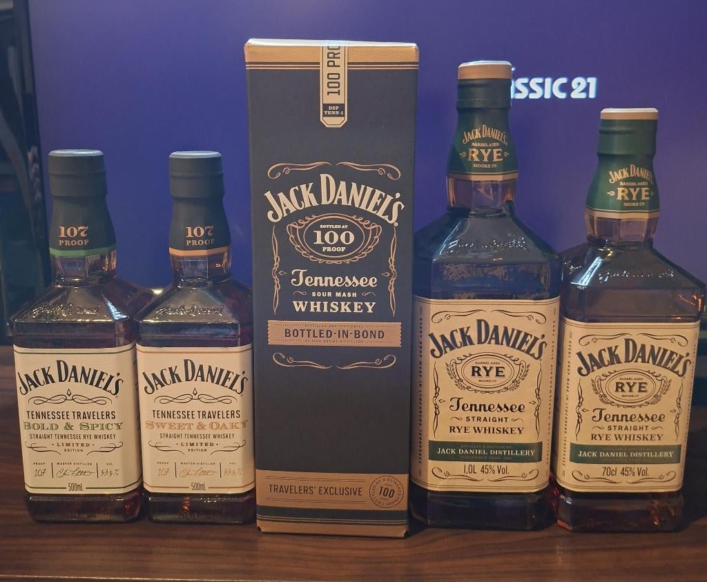 Jack Daniel's Bouteilles, Ophalen, Nieuw