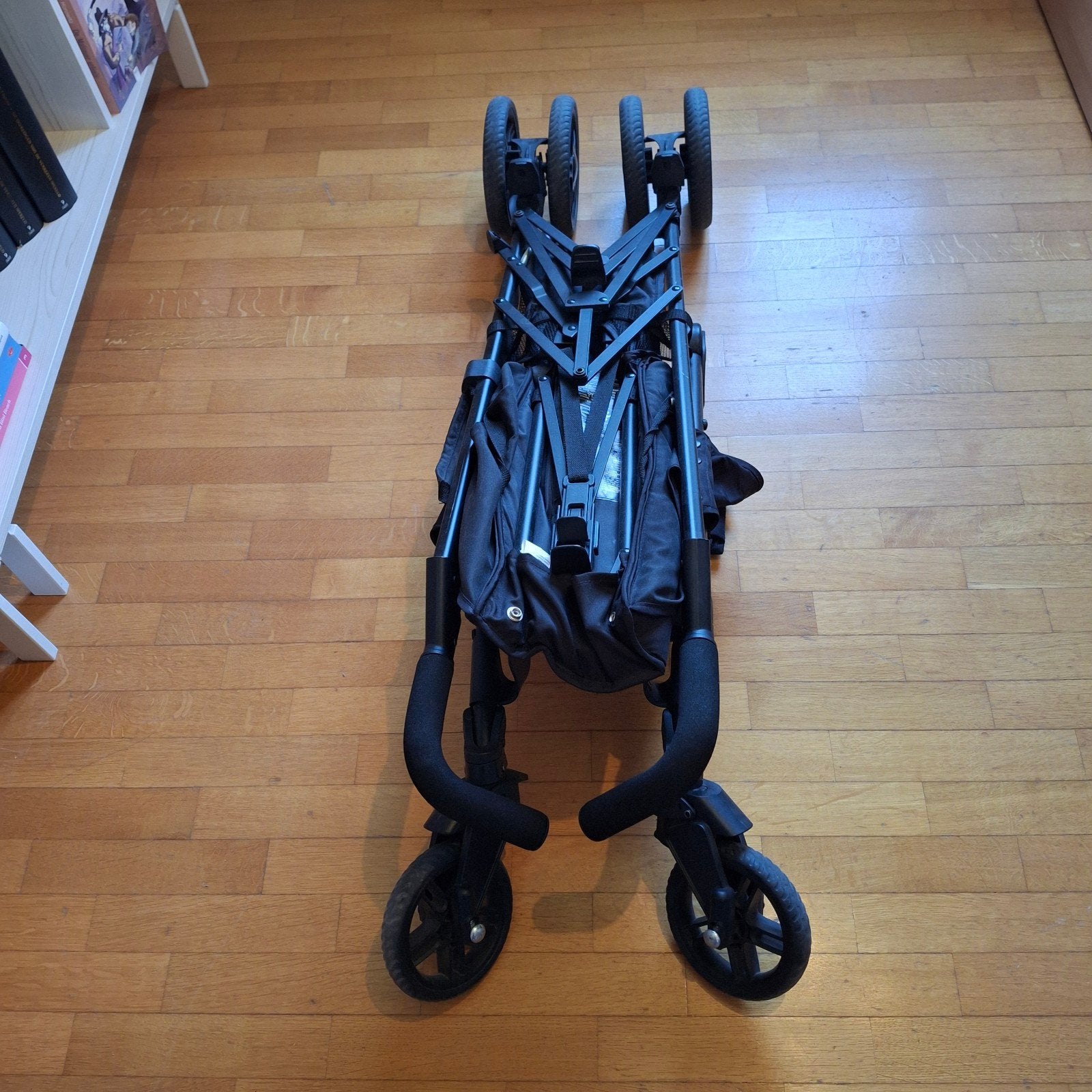 Buggy - Liteway - Chicco - Zwart - zo goed als nieuw!, Enfants & Bébés, Buggys, Comme neuf, Autres marques, Protection de pluie