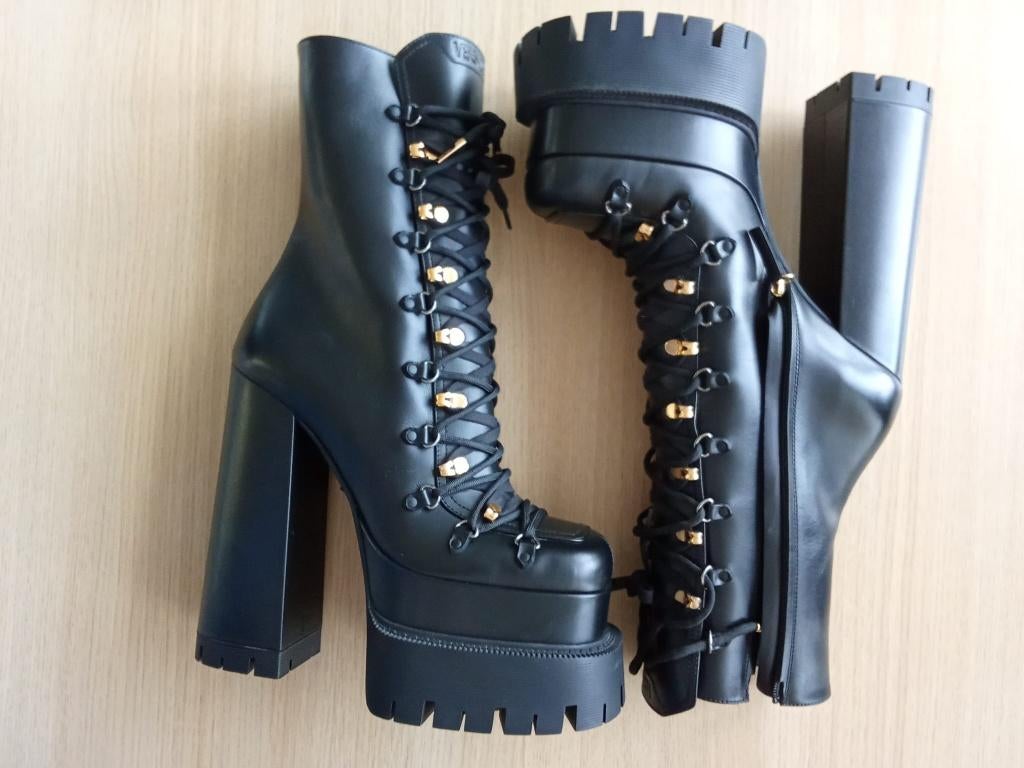 Nieuwe schoenen Versace maat 41, Kleding | Dames, Schoenen, Ophalen, Zwart, Nieuw, Versace