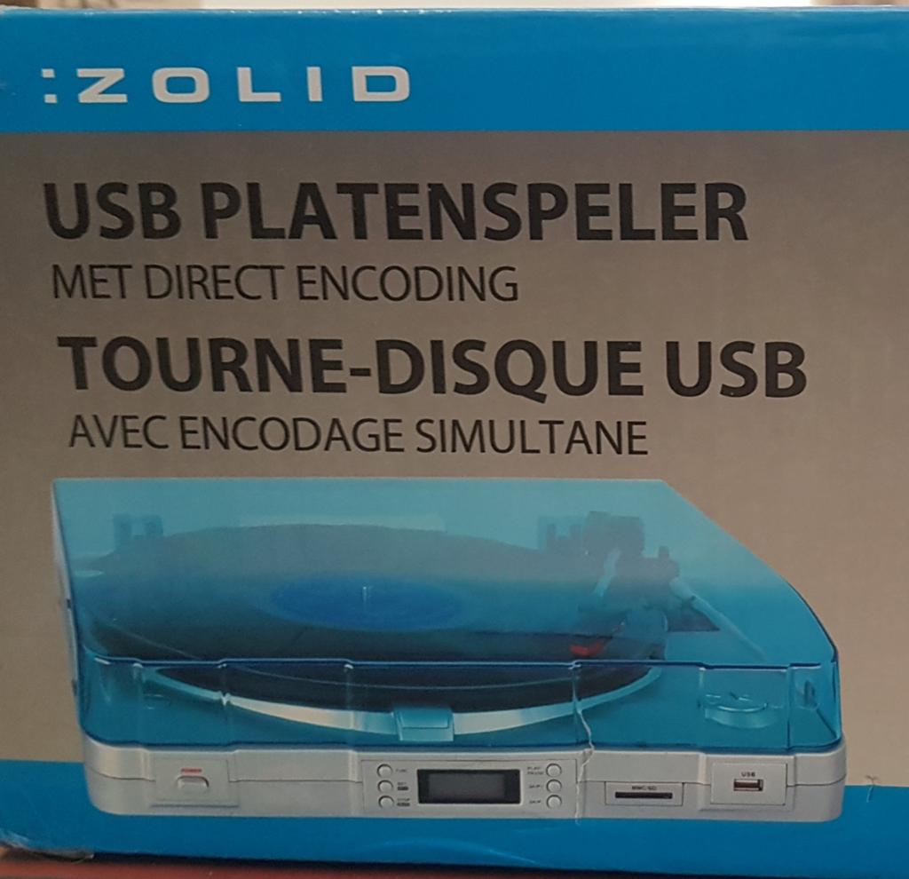 Tourne-disque USB avec encodage simultané. Pour 33, 45 et 78, Enlèvement, Tourne-disque