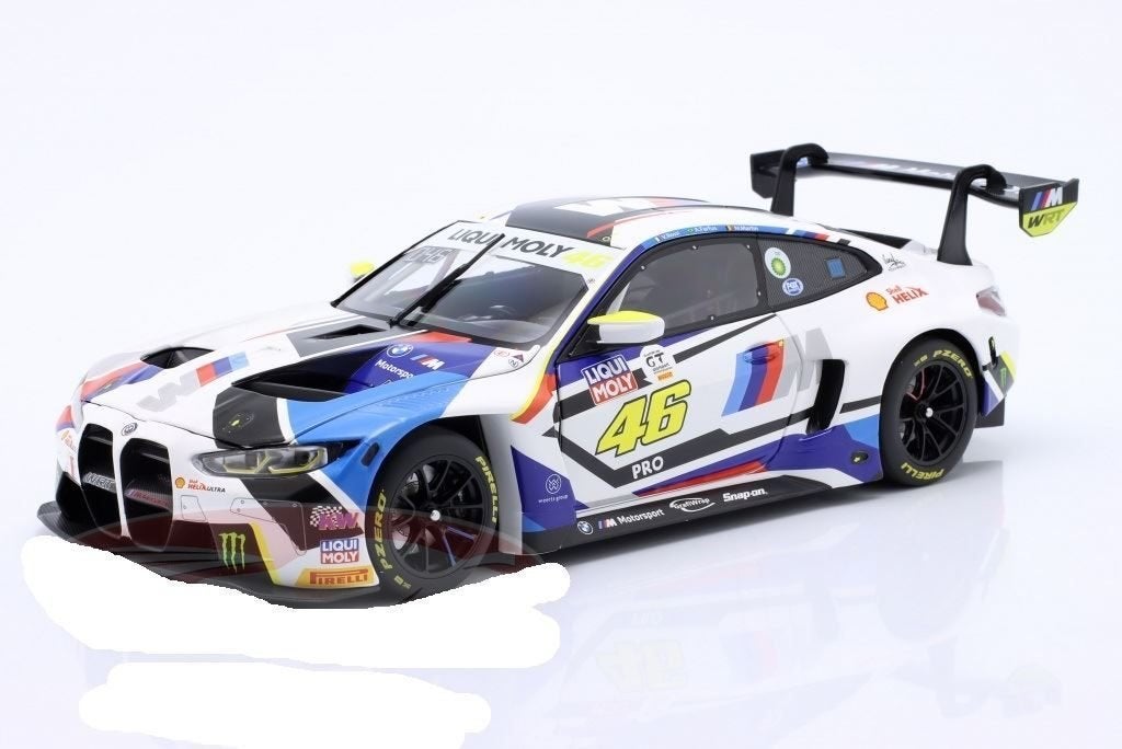 BMW M4 GT3 12h Bathurst 2023 team WRT 1:18 Minichamps, Enlèvement ou Envoi, Neuf, Moteur, MiniChamps