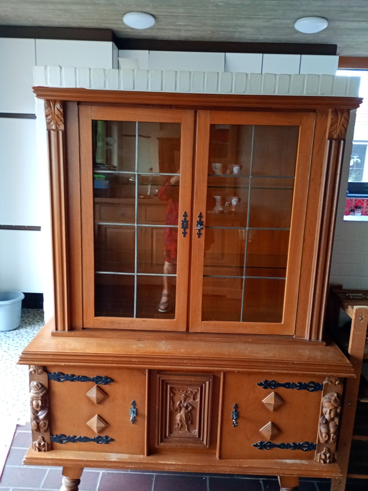 Heel mooie oude kast,, Huis en Inrichting, Kasten | Buffetkasten, Ophalen