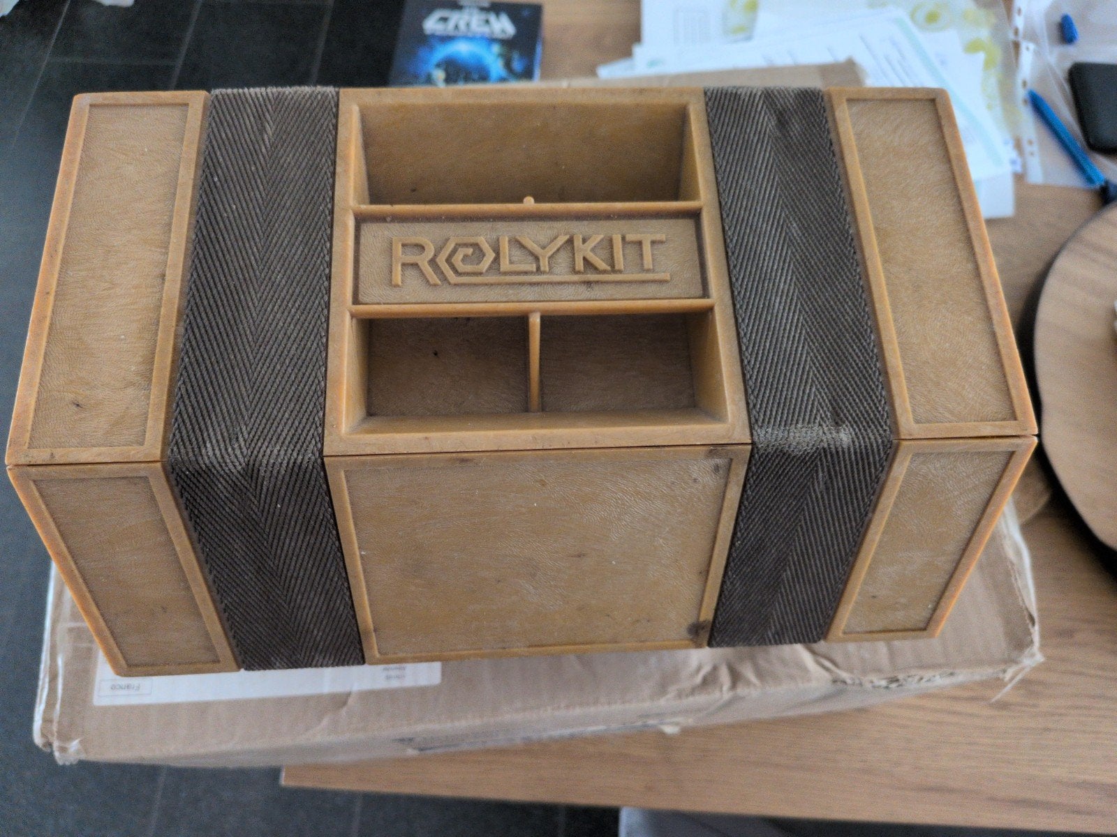 Opbergkist Rolykit, Enlèvement, Utilisé