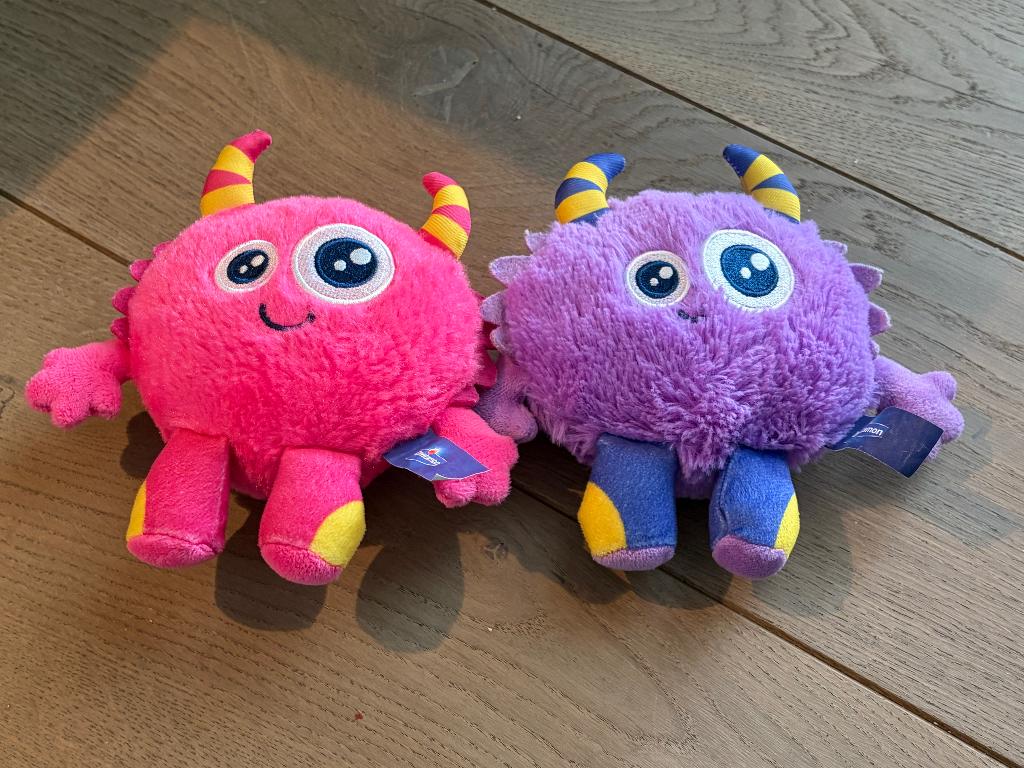 Knuffel - Monsters, Kinderen en Baby's, Speelgoed | Knuffels en Pluche, Ophalen of Verzenden, Zo goed als nieuw, Overige typen