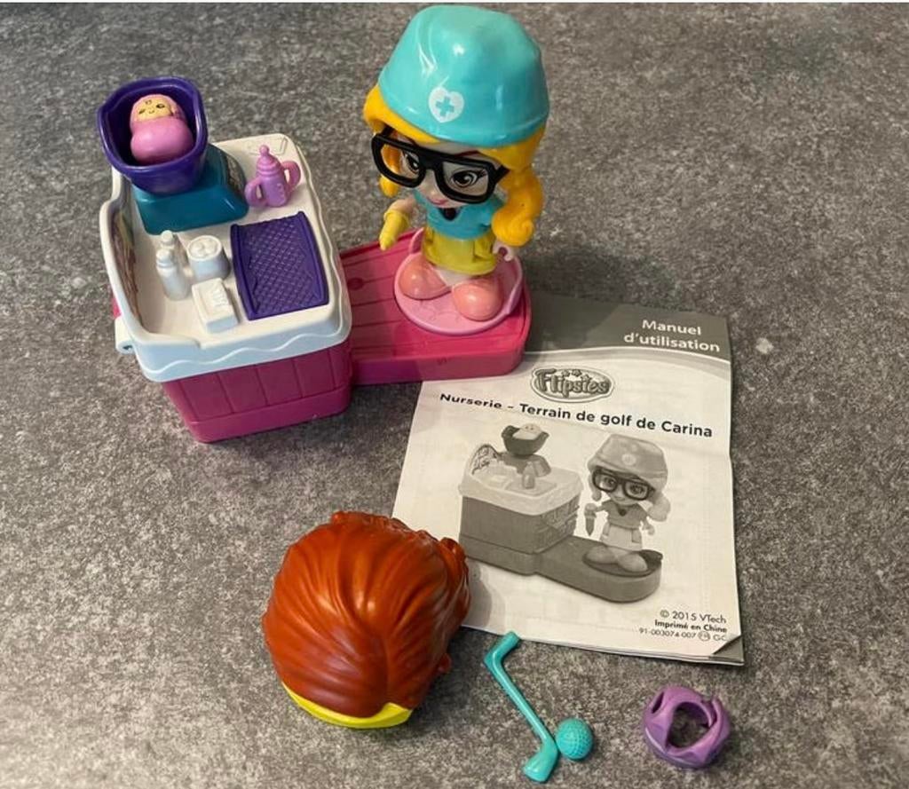Vtech Flipsies, magische kinderkamer en golfbaan, Ophalen of Verzenden, Zo goed als nieuw, 4 tot 6 jaar