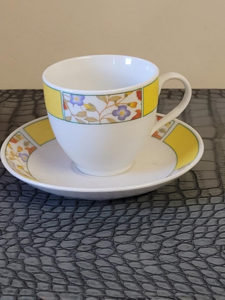 6 kopjes en 6 schoteltjes porseleinen koffie, Ophalen of Verzenden, Porselein