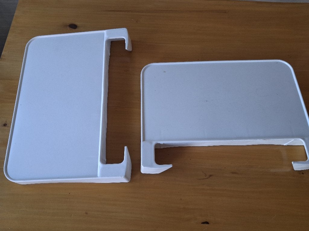 Drank plateau voor ligbed, Ophalen, Gebruikt, Kunststof
