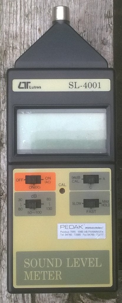 Sound Level Meter Lutron SL-4001 (m2455416622) — Effecten — 2dehands