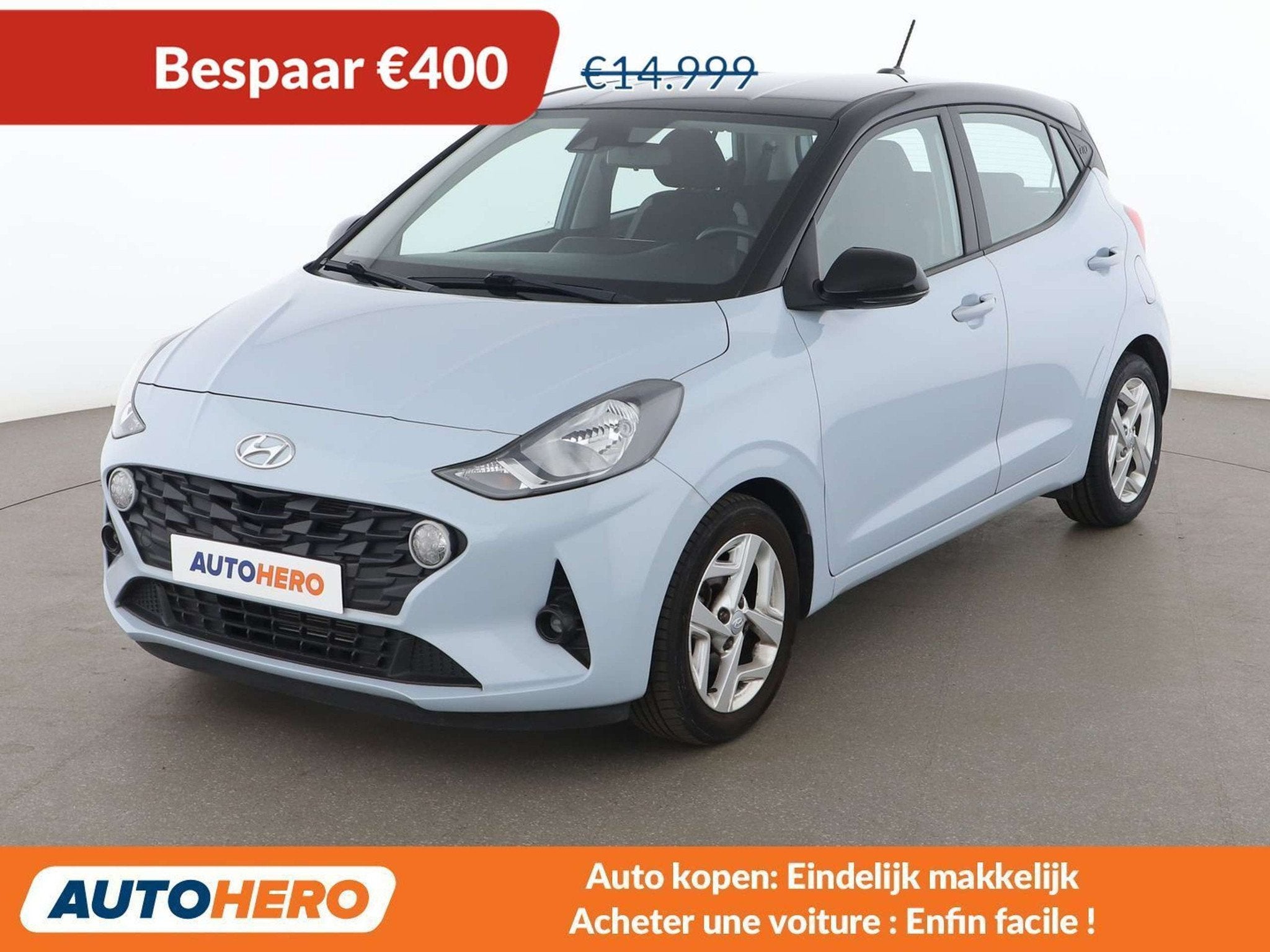 Hyundai i10 1.0 Creative (année de construction 2020), Autos, Achat, 998 cm³, Euro 6, Noir