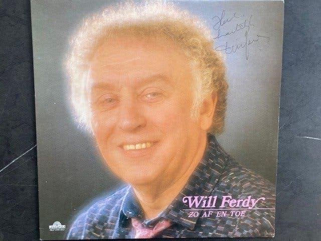 Will Ferdy gesigneerde LP, Cd's en Dvd's, LP, Cabaret of Kleinkunst, Ophalen of Verzenden, Zo goed als nieuw