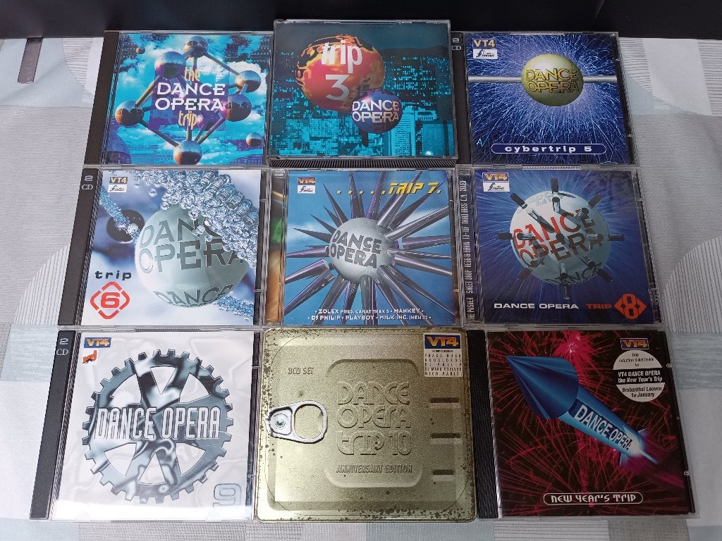 The Dance Opera Trip - Cybertrip - New Year's Trip - Trance, Cd's en Dvd's, Cd's | Dance en House, Ophalen of Verzenden, Gebruikt