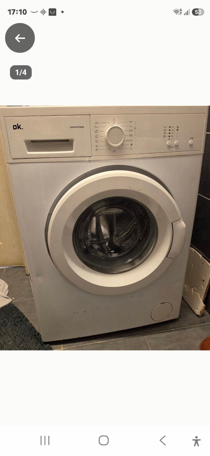 machine à laver, 70€/p Mons pos. livr. 0478-28.75.33, Electroménager, Enlèvement