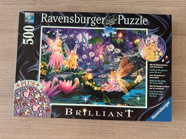 Puzzel 500st Brilliant Ravensburger (nr2284a), Ophalen of Verzenden, 500 t/m 1500 stukjes, Zo goed als nieuw, Legpuzzel