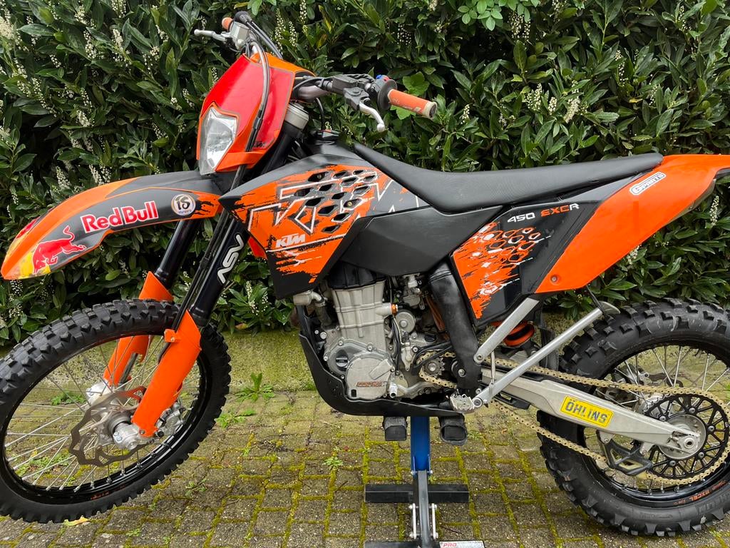 KTM 450 EXC, Enlèvement, 450 cm³