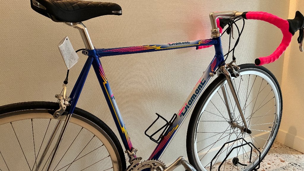 Retro-Vintage Diamant Racefiets, Fietsen en Brommers, Ophalen, 28 inch, Velgrem, Nieuw