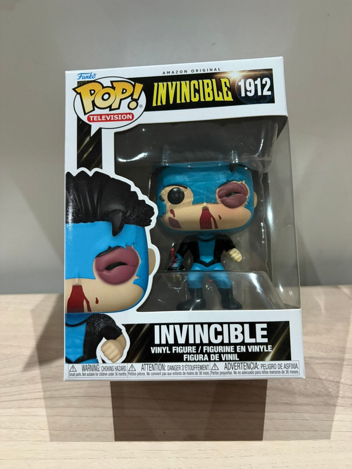 Funko Pop! Invincible #1912 Battle Damaged Amazon Original, Ophalen of Verzenden, Zo goed als nieuw