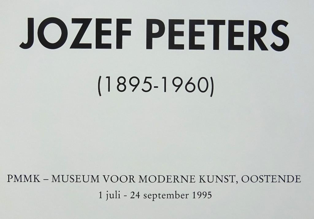 Jozef Peeters (1895-1960) PMMK Oostende, 1995, Enlèvement ou Envoi, Comme neuf, Peinture et dessin