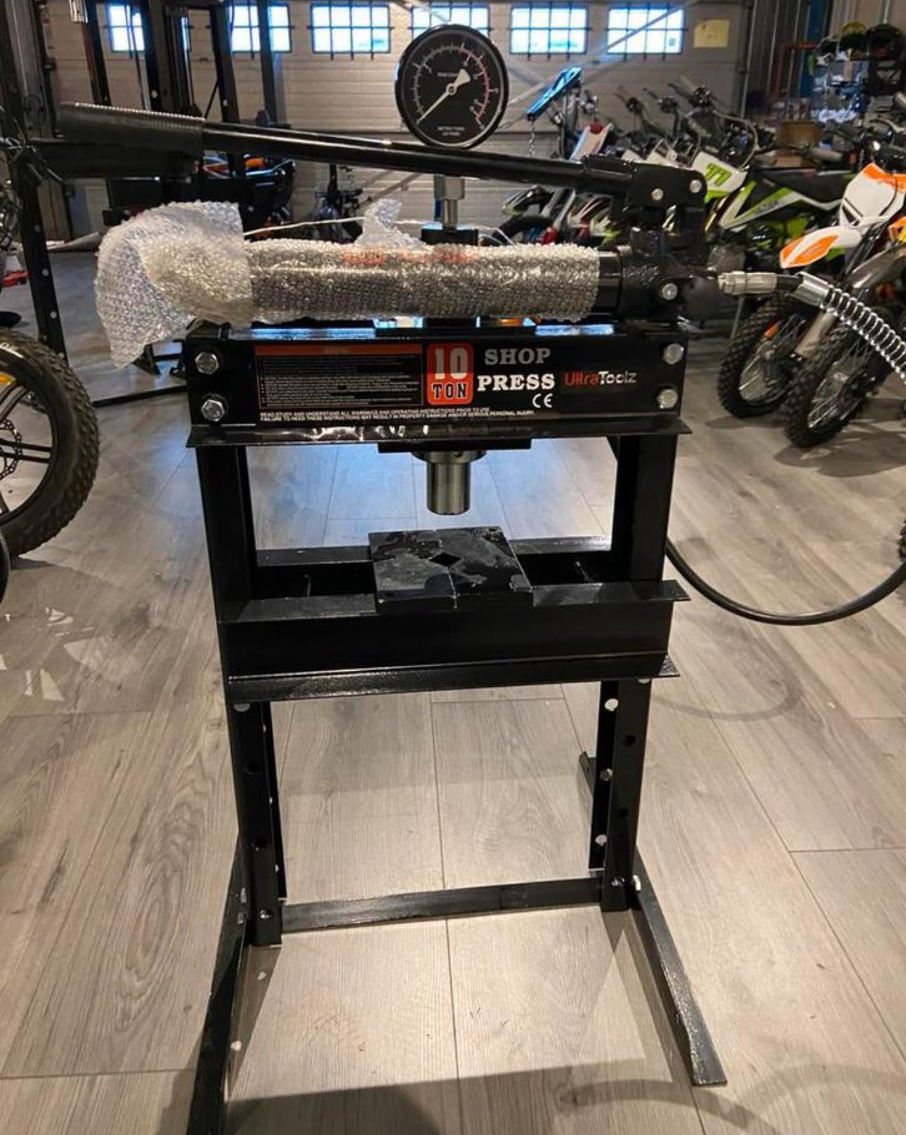 ‼️Nieuw‼️UltraToolz Werkplaatspers 10T 10.000kg Hydraulisch!, Enlèvement, Neuf