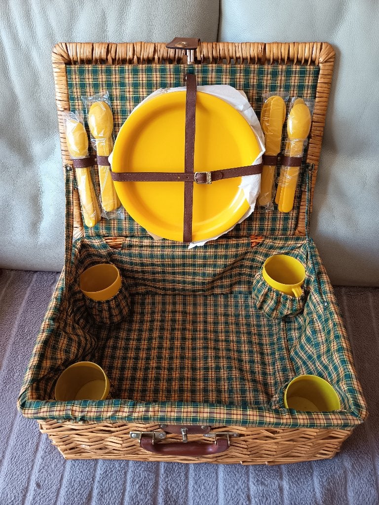 Picknickmand (nieuw), Hobby en Vrije tijd, Picknickmanden, Ophalen of Verzenden, Nieuw