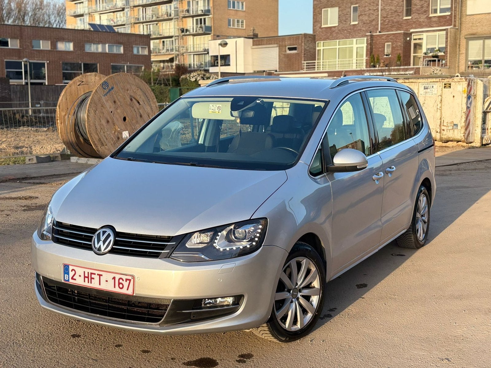 vw sharan 2.0 diesel 2016 7zit full optie automaat, Auto's, Volkswagen, Automaat, Alcantara, Diesel, Particulier