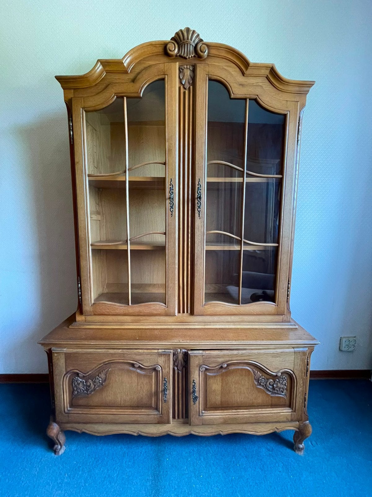 Vitrine vintage, Maison & Meubles, Enlèvement, Comme neuf