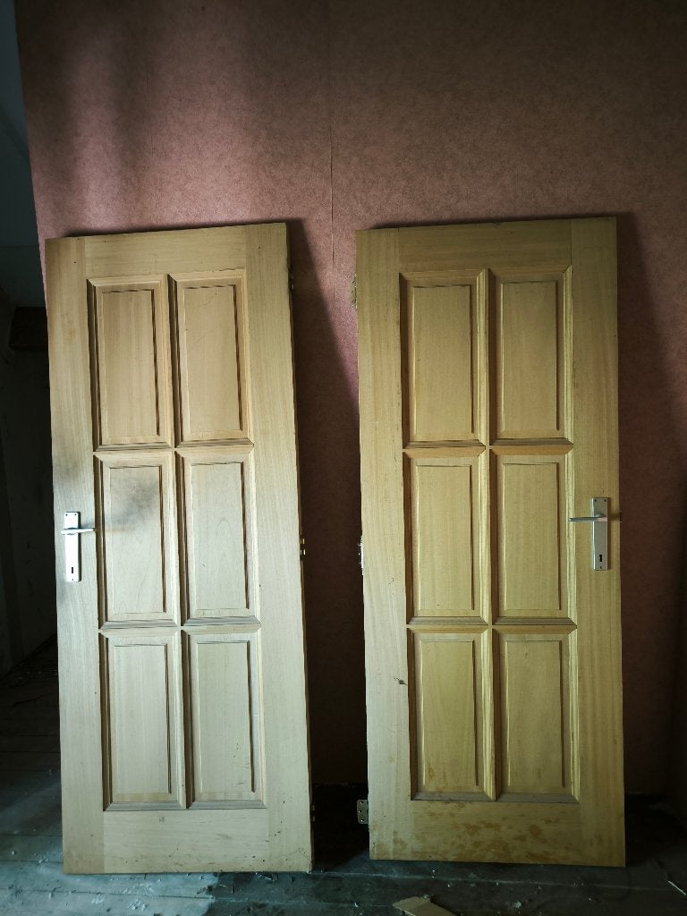 Binnen deuren, Doe-het-zelf en Bouw, Ophalen, Gebruikt, Hout, Binnendeur