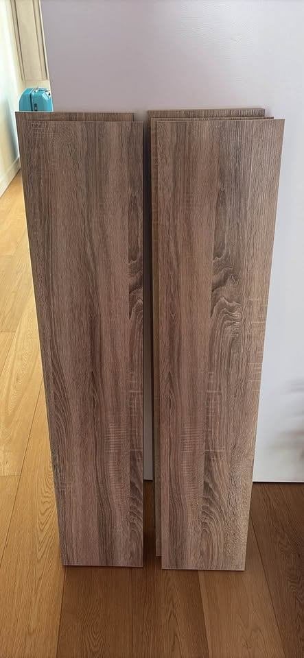 5 zwevende wandplanken — 120 x 24 cm, Ophalen, Etagère, Zo goed als nieuw, Demontabel