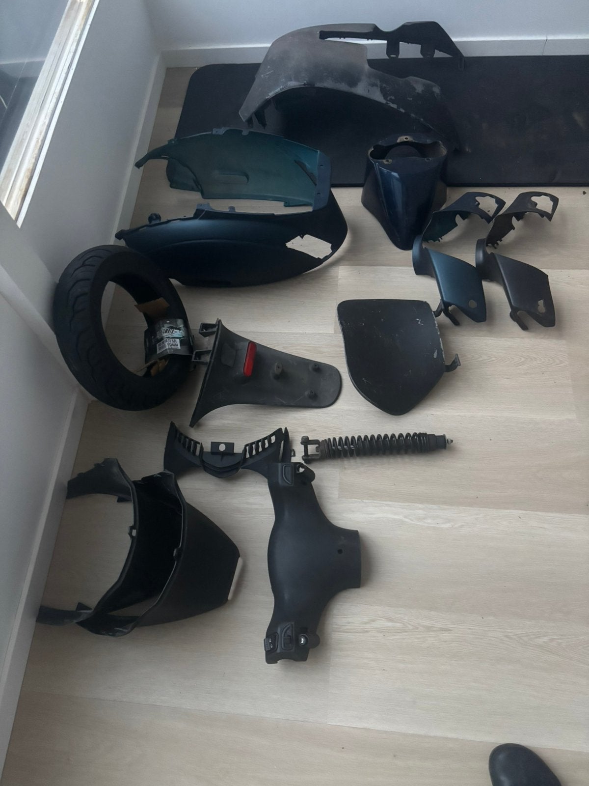 Zip onderdelene, Ophalen, Gebruikt
