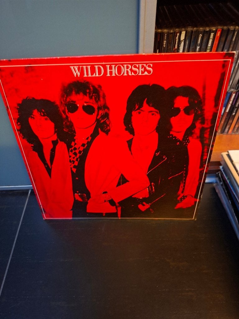 lp - wild horses - the first album - bak 5, Enlèvement ou Envoi, Comme neuf, Hard rock, Pochette photo