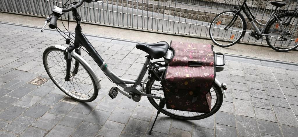 Elektrische fiets met middenmotor, Ophalen