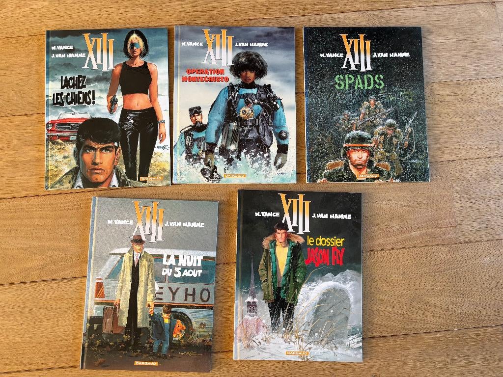 Lot 5 BDs "XIII", Plusieurs BD, Enlèvement, Comme neuf
