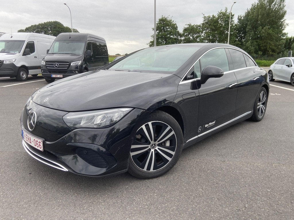 Mercedes-Benz EQE 300 Business Line + LED + CARPLAY + CAMERA, Auto's, Mercedes-Benz, Automaat, Gebruikt, Zwart, 96 kWh