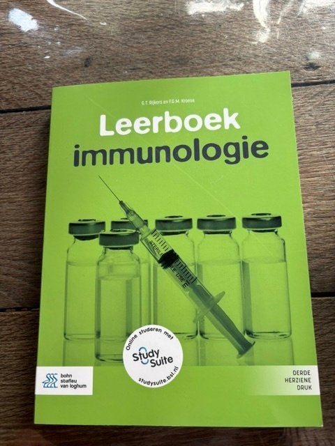 leerboek immunologie, Boeken, Ophalen, Hoger Onderwijs, Zo goed als nieuw, Bohn stafleu van loghum