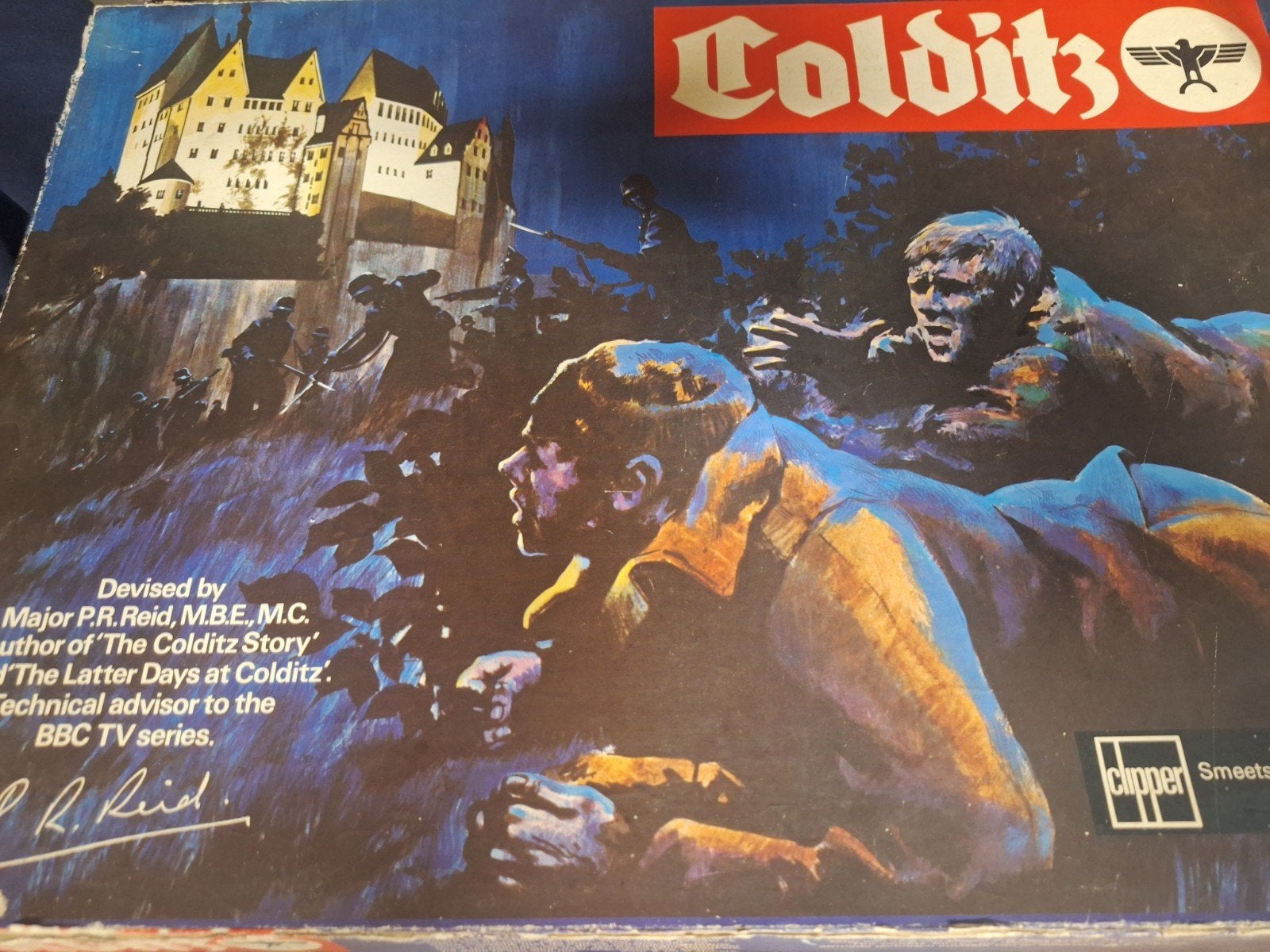 vintage colditz bordspel, Enlèvement ou Envoi
