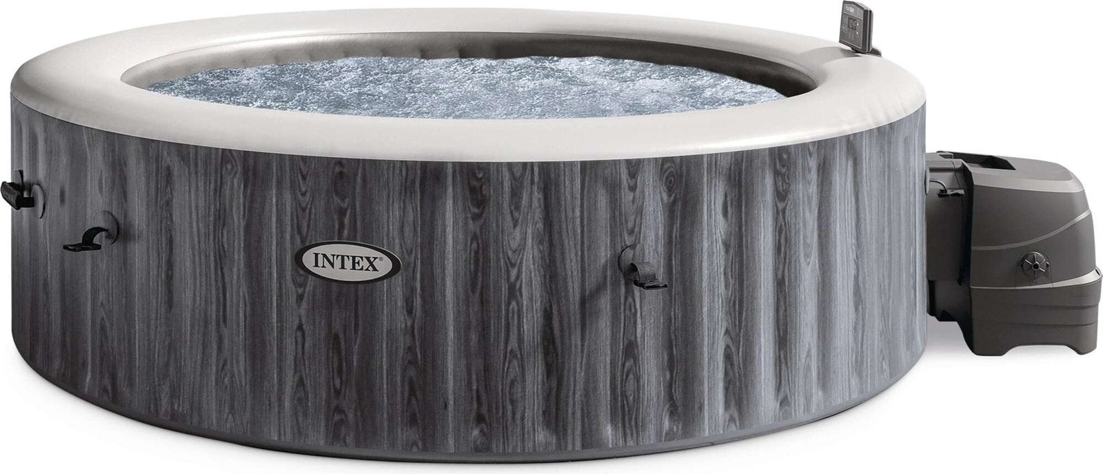 Jacuzzi intex 4 personnes, Tuin en Terras, Ophalen, Zo goed als nieuw, Afdekzeil, Opblaasbaar