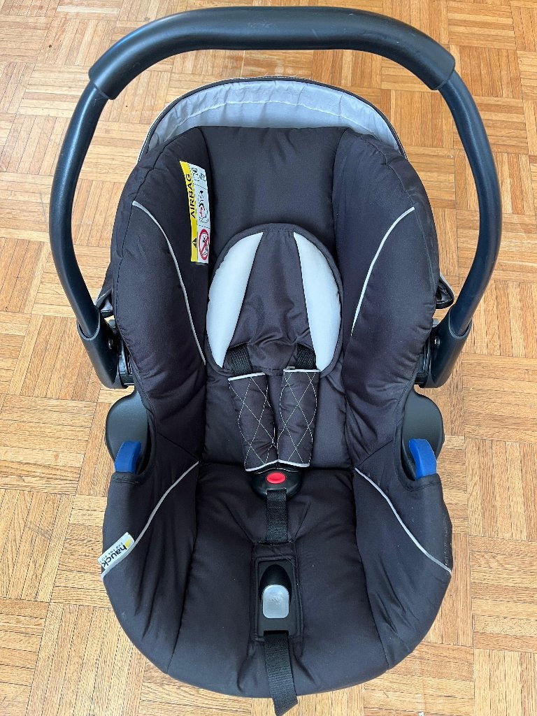 Hauck Zero Plus Comfort autostoeltje / babydrager, Kinderen en Baby's, Autogordel, Zijbescherming, Zo goed als nieuw, 0 t/m 13 kg