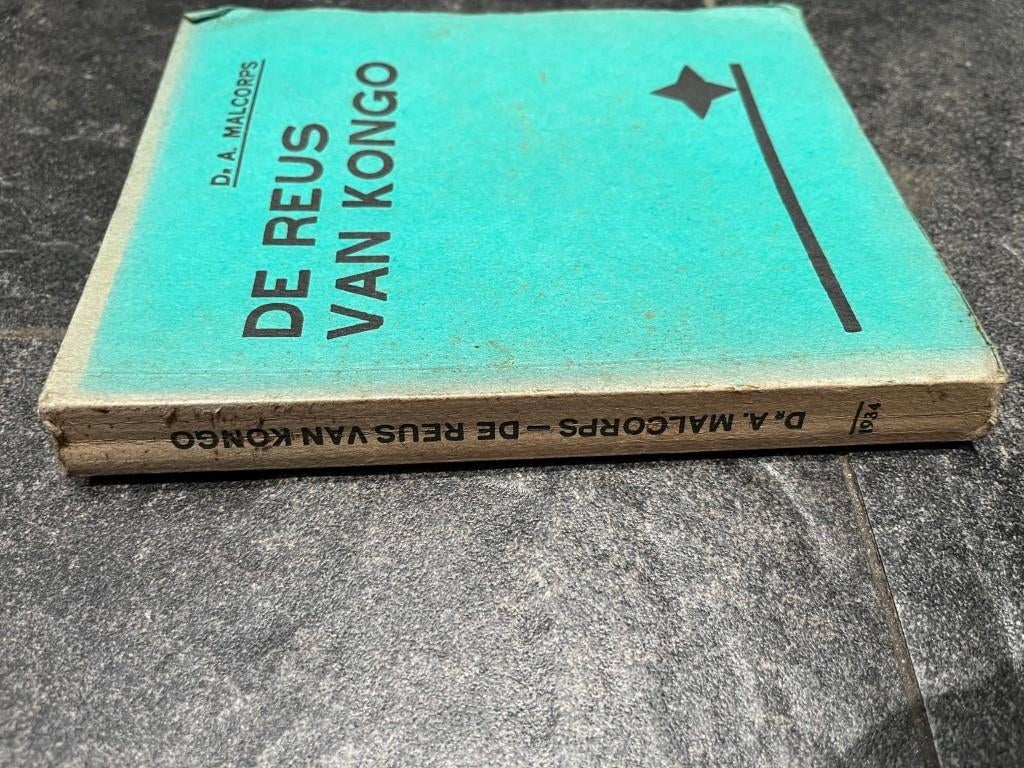 Dr. A. Malcorps - De reus van Congo - Kongo, Antiek en Kunst, Ophalen of Verzenden