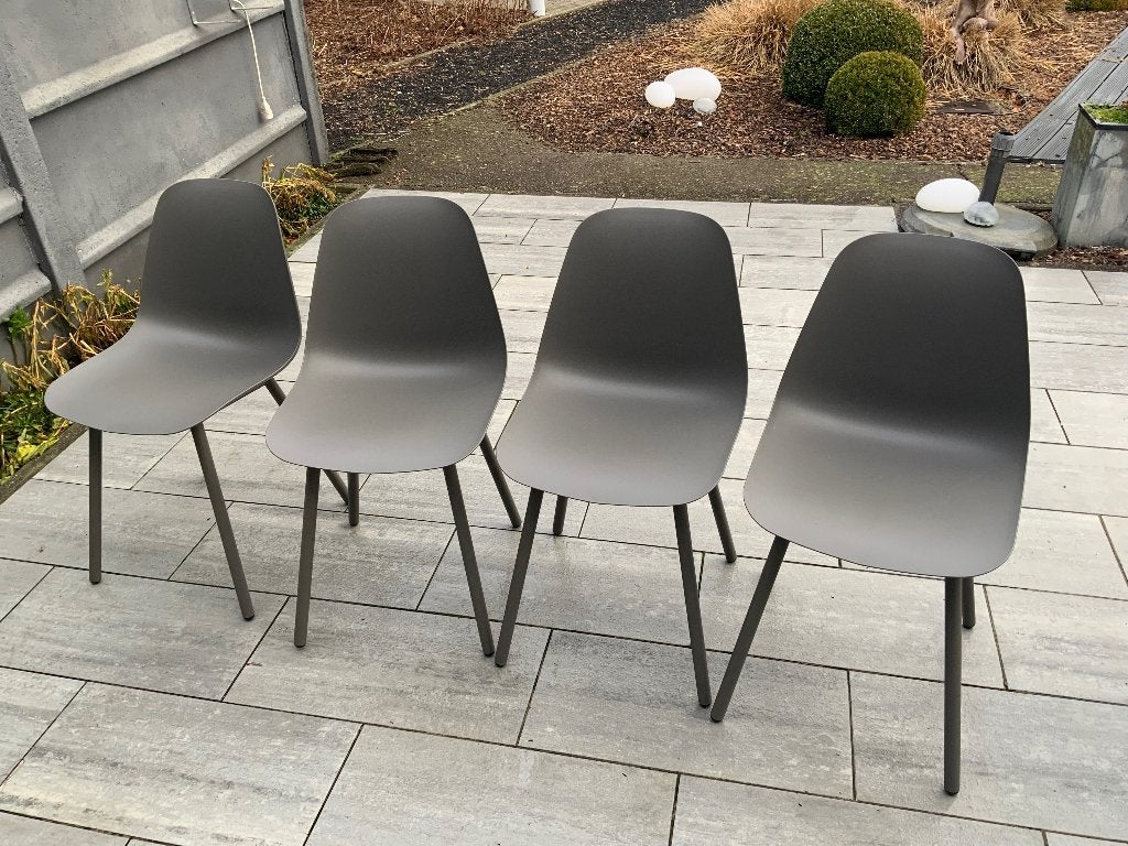 Stoelen, Huis en Inrichting, Stoelen, Ophalen, Kunststof, Gebruikt, Vier