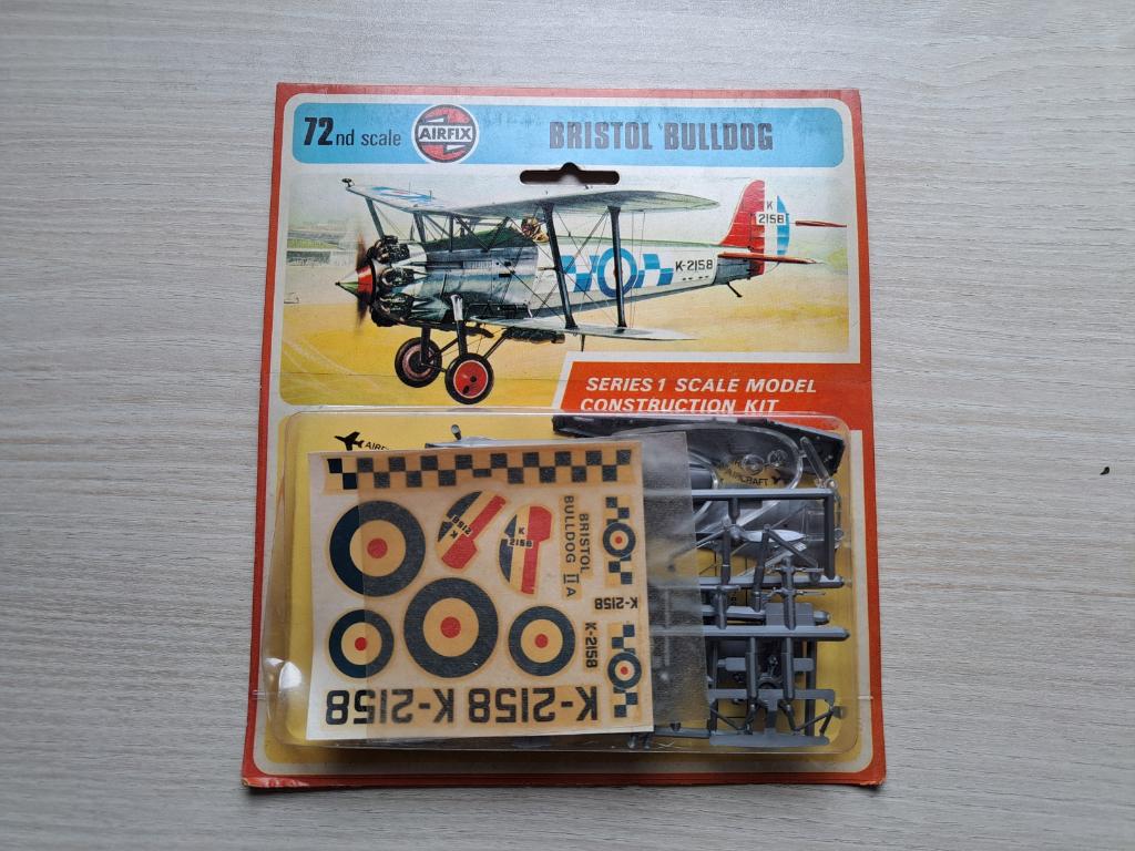 Airfix  1:72 - Bristol Bulldog (Sealed - 1973), Hobby & Loisirs créatifs, Modélisme | Avions & Hélicoptères, Neuf, Autres marques