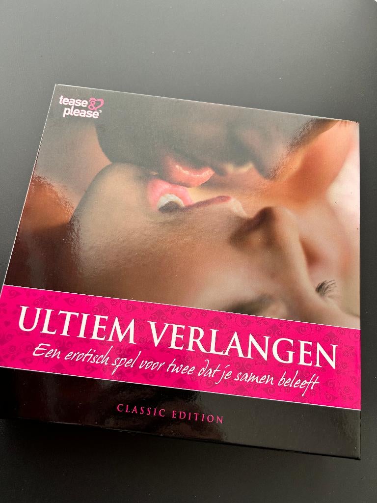 gezelschapsspel ultiem verlangen, Hobby en Vrije tijd, Een of twee spelers, Ophalen of Verzenden, Zo goed als nieuw, Tease please