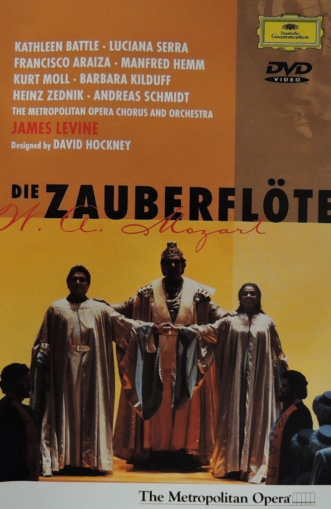Die Zauberflöte/ Mozart - Metropolitan Opera / Levine - DDD, CD & DVD, DVD | Musique & Concerts, Enlèvement ou Envoi, Comme neuf